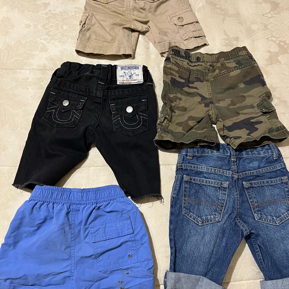 Polo by Ralph Lauren Black and Tan Shorts Collection Bundle - Picture 2 of 2